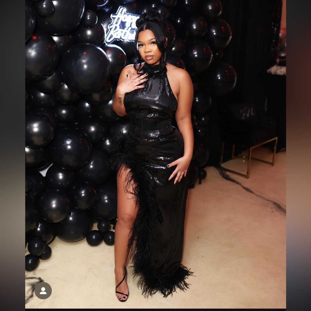 Elegant Black Evening Dress